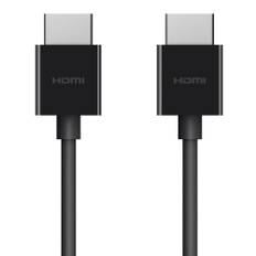 BOOST CHARGE - Ultra High Speed - HDMI-kabel - HDMI hane till HDMI hane - 2 m - svart - stöd för 8K