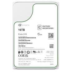 Seagate EXOS X16 16TB Interne Festplatte 3.5 Zoll SATA 6 Gbit/s 256 MB, ST16000NM001G (Generalüberholt)