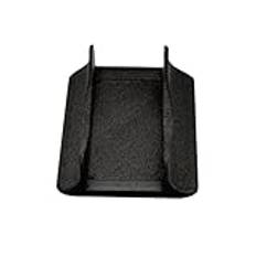 Vertikalt stativ för Mac Mini M4, robust halkfri datorhållare multifunktion designad speciellt för Mac Mini 2024 (svart)