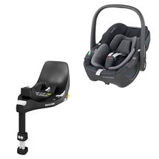 MAXI COSI Babyautostolsæt Pebble 360 Essential Graphite plus base station FamilyFix 360