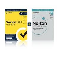 Norton 360 Premium + Utilities Ultimate 2026, 10 Geräte - 1 Jahr, Download