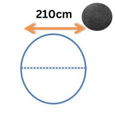 Runt spalock diameter 210cm