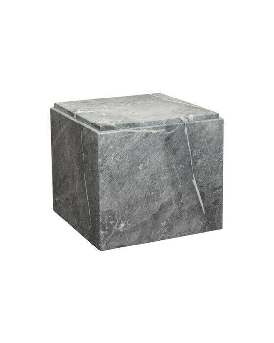 Ruth & Joanna Cube marmorbord london stone (B: 45 D: 45 H: 40 cm)