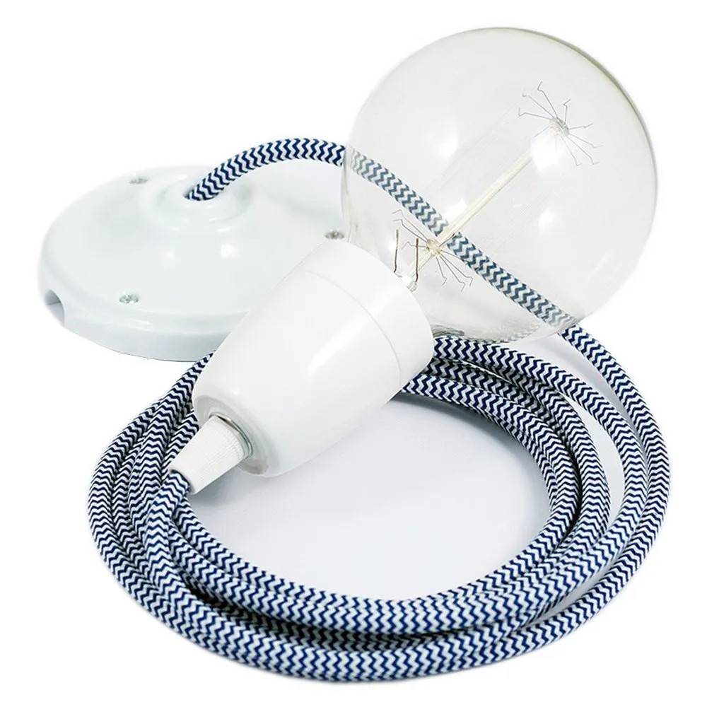 Creative Cables Rz12 Zigzag 50 Cm Pendellampe