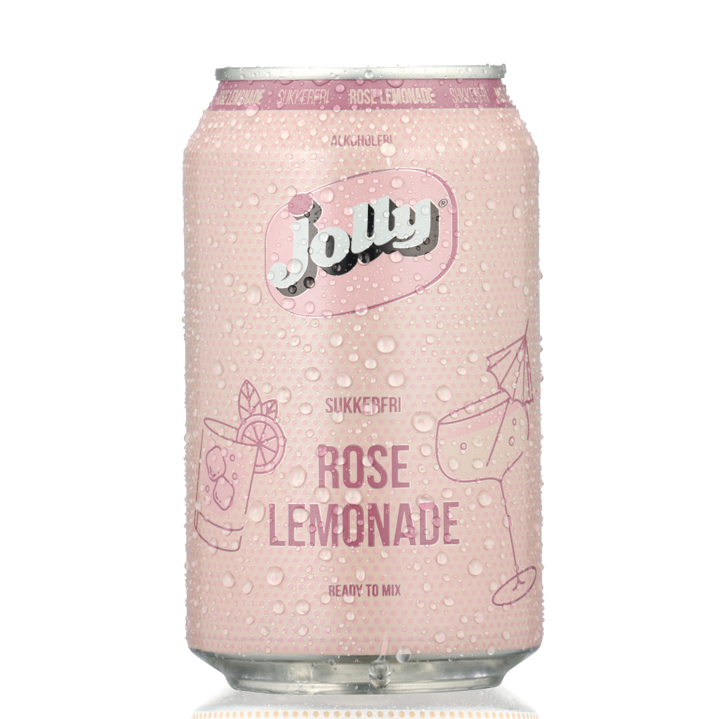 JollyRose Lemonade - pantfri - 12 x 0,33 L