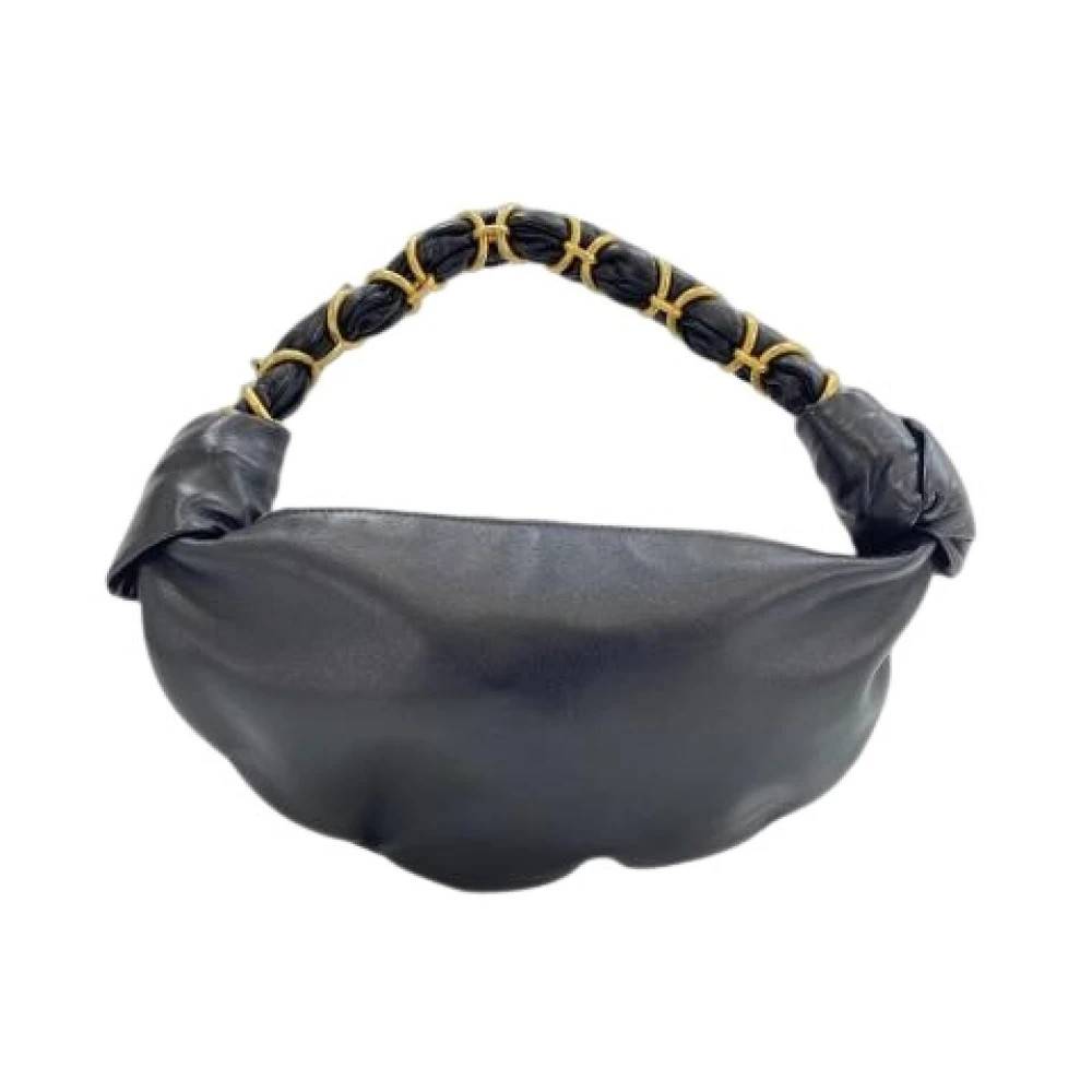 Yves Saint Laurent Vintage Pre-owned Vintage Skuldertaske - Vintage - Dame - Sort - ONE SIZE - Uld