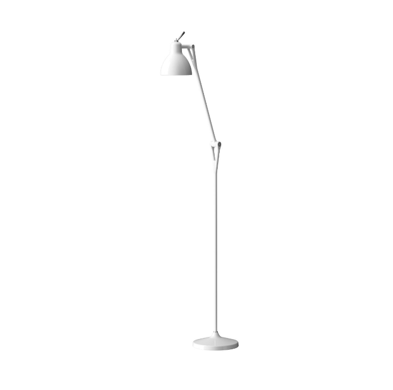 Luxy gulvlampe fra Rotaliana - Blank hvid / Blank hvid