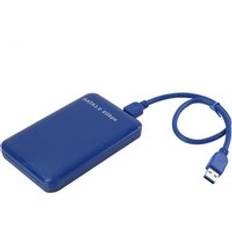 Vktech 2.5 tums hdd-hölje usb 3.0 to sata 3.0 6 gb/ s hdd-hårddisk extern hdd-hölje box stöder 3tb hårddiskar - Blå