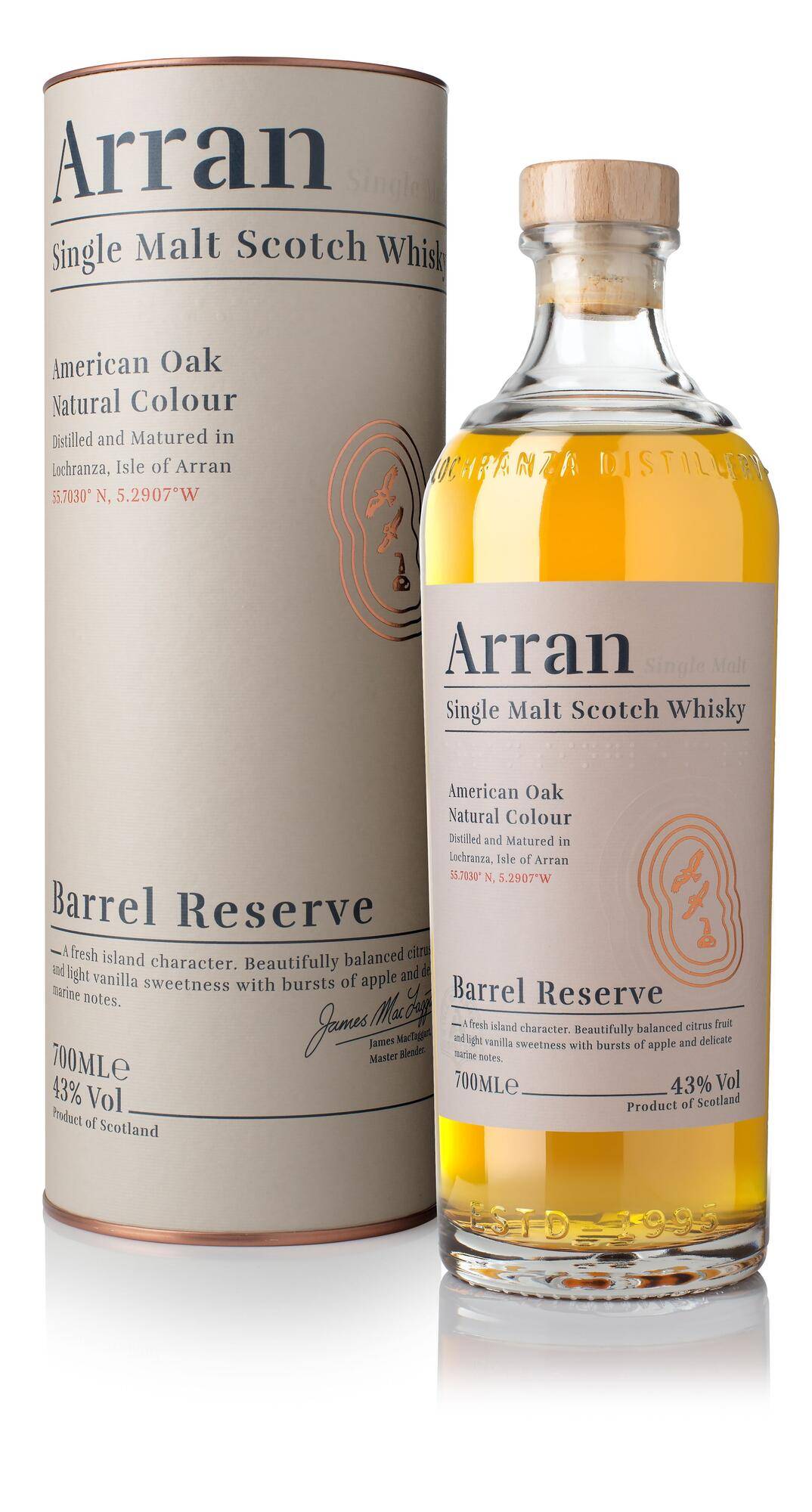 Arran Single Malt - Barrel Reserve- 43% alk..