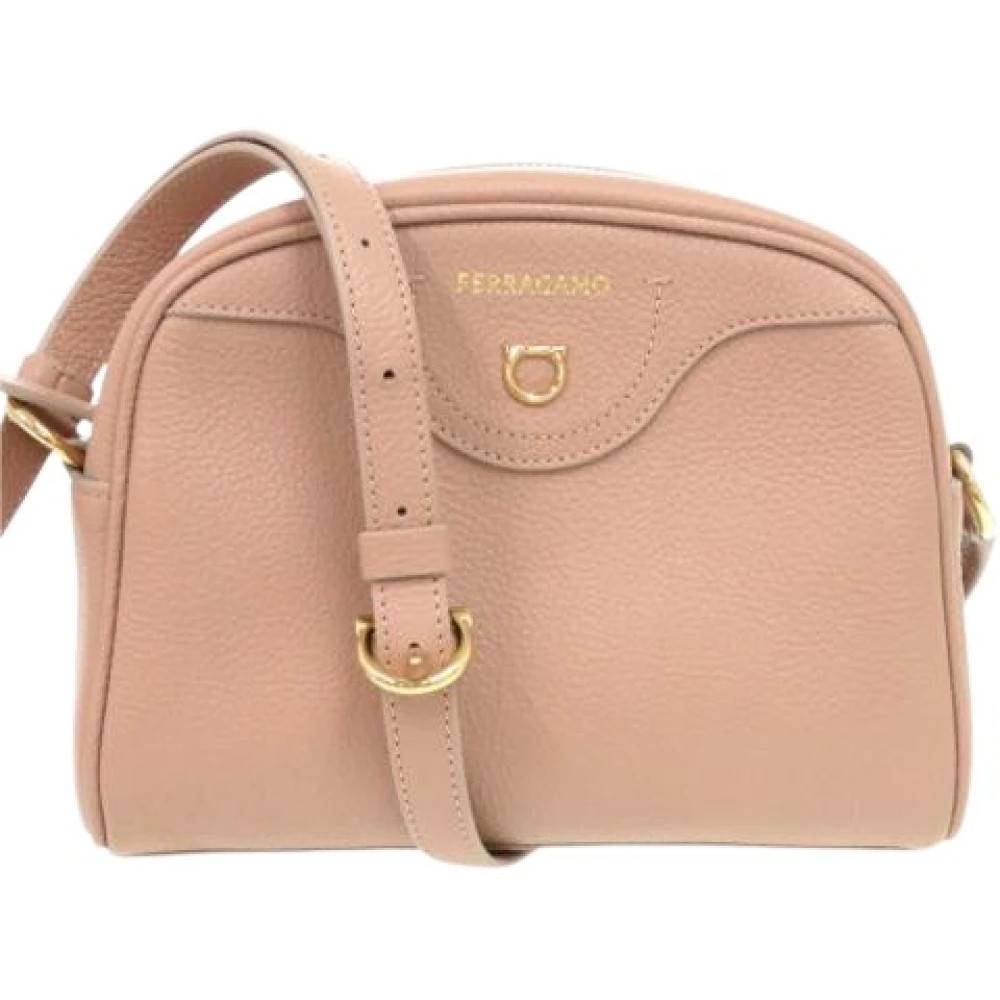 Salvatore Ferragamo Pre-owned - Pre-owned Läder Crossbody Väska Vintage - Dam - ONE Size - Läder
