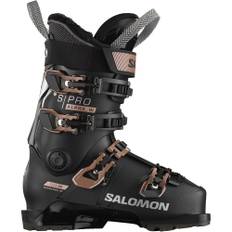 Salomon S/Pro Alpha 90 Womens Ski Boots 2024 - Black / Pink Gold / 25.5