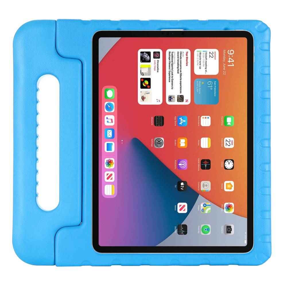 Trolsk Barnskal med Handtag (iPad Air 5/Air 4) - Blå