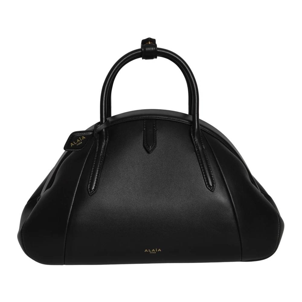Alaïa Purse Top Handle Bag - Tasker - Dame - Sort - ONE SIZE - Læder