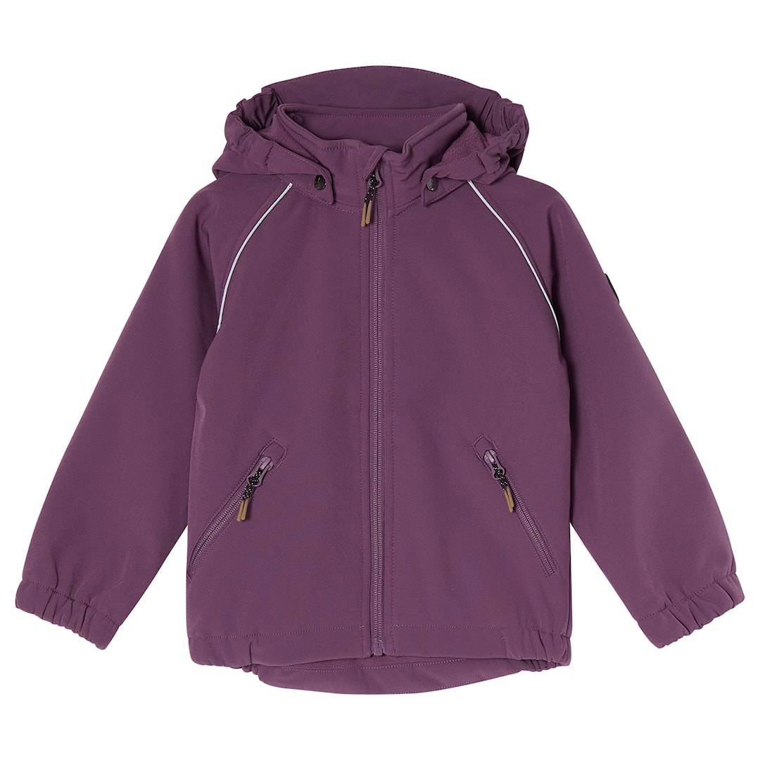 Kuling Landala Softshell Jakke Grape Purple Grape Purple-110 cm Lilla 110 cm Drenge, Piger