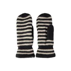 Gaucho | Luffer | Striped Mitt Gloves, black/offwhite - 8