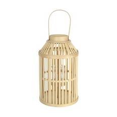CASA Living Lanterne - H 34,5 cm - Bambus - Natur