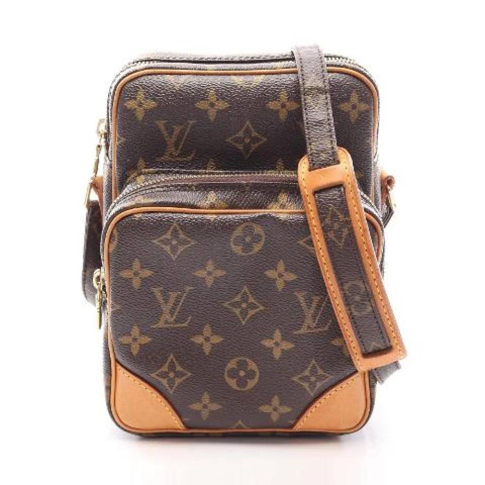 Louis Vuitton Vintage Pre-owned Amazon Monogram Skuldertaske - Vintage - Dame - Brun - ONE SIZE - Uld