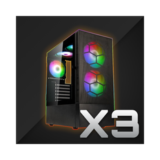 OC Game X3 - eSport - i5-14400F, 16GB, 500GB M.2, Intel Arc 750 - Windows 11 Home