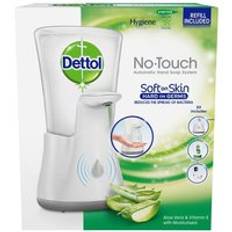 Dettol No Touch Soap Starter Kit Aloe Vera White 250 ml
