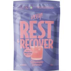 Heey! Rest & Recover Magnesium, Strawberry Lemonade 210 g