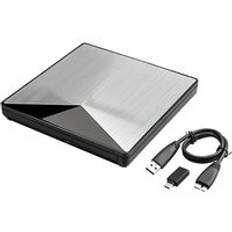 Cd dvd-spelare extern cd dvd-enhet usb 3.0 typ c dvd-enhet för bärbara datorer windows linux ma-cbook