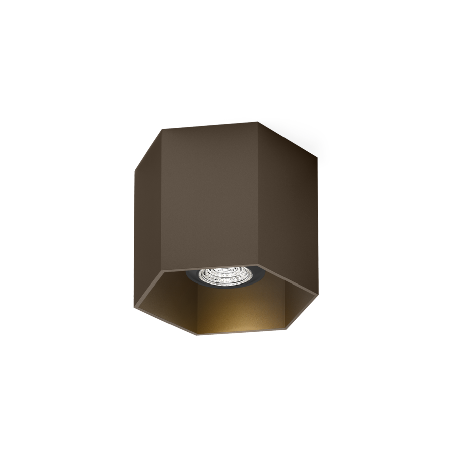 Hexo 1,0 loftlampe Wever & Ducré - Bronze / GU10 fatning max 1 x 35W