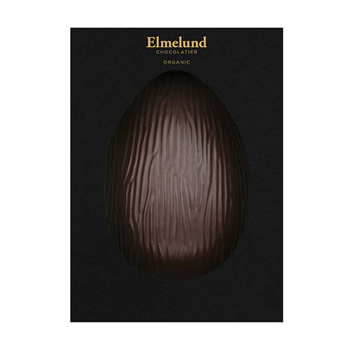 Elmelund Gjutet påskägg mörk 70 % Ø | 130 GR