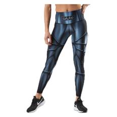 MarvelLizzy Blue/Black, Female, Tøj, Tights, Træning, Blå/Sort, M