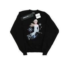 Herr Frozen 2 Elsa Nokk Silhouette Sweatshirt (svart) - Svart - M,S,XXL