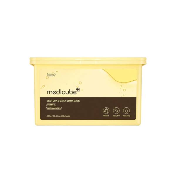 [Deal] medicube - Deep Vita C Daily Quick Mask - 350g / 30pcs - No Color