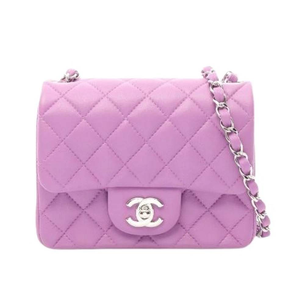 Chanel Vintage - Pre-owned Mini Matelasse Lambskin Shoulder Bag Vintage - Dam - ONE Size - Läder