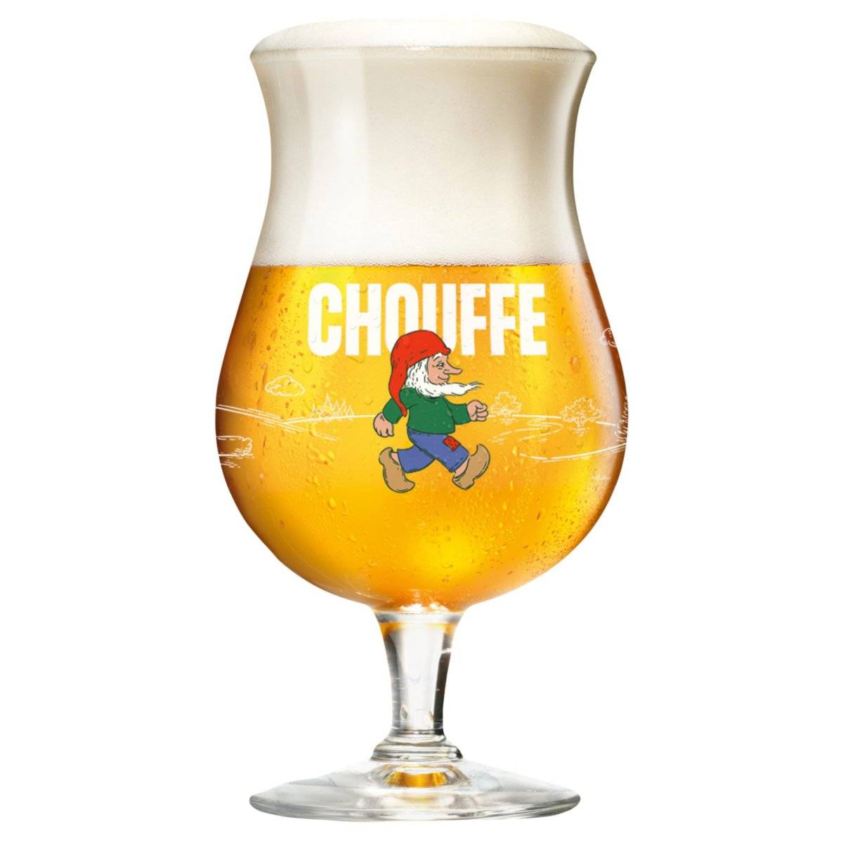 Brasserie d'Achouffe ølglas 33 cl