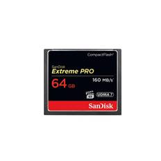 Sandisk Memorycard Compact Flash 64GB UDMA 7 Extreme Pro 160MB/s