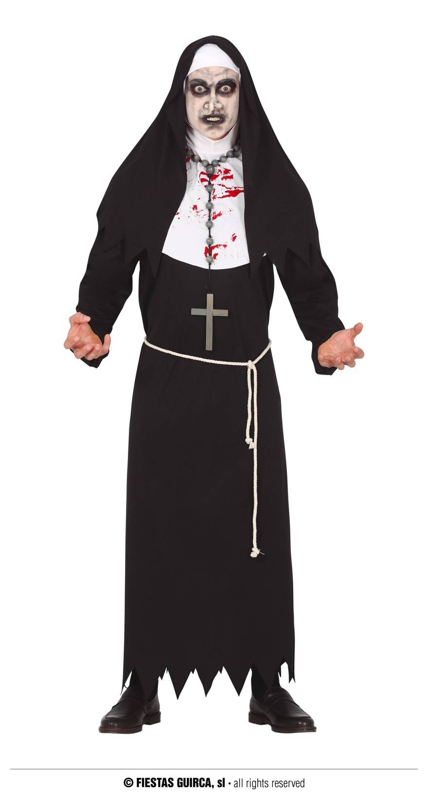 Nonne kostume Halloween Mænd - The Nun large