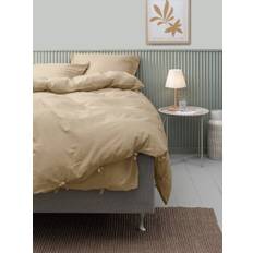 LINDA gold Sengetøj LINDA bomuld/hør 200x220 natur