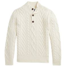 Polo Ralph Lauren Tröja - Ull - Cream - Polo Ralph Lauren - 8 år (128) - Tröja
