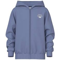 Name It Cardigan - NkfVenus - Blue Ice/California Tennis - Name It - 7-8 år (122-128) - Cardigan