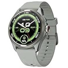 Ticwatch Pro 5 Enduro skiffer smartklocka för män, Android Wear OS, 90 timmars batteri, över 110 träningslägen, 7/24 puls, inte kompatibel med iPhone, Skiffer, Standard