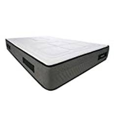 Duérmete Online Mylos Biogel minnesskum madrass, höjd 28cm, fast och bekväm, Anti-dammkvalster och allergivänliga, termoregulerande, HR, 80 x 180