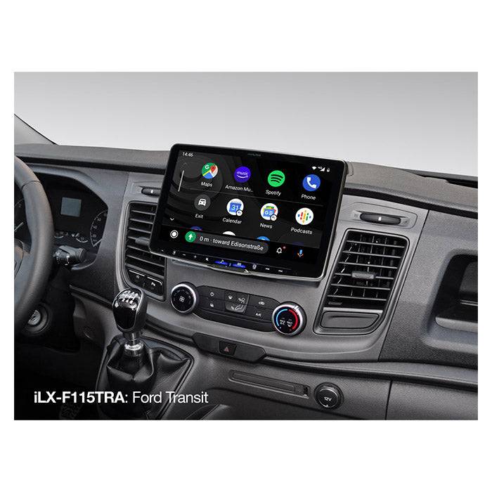 Alpine Halo11 iLX-F115D bundle Transit Custom 2018-