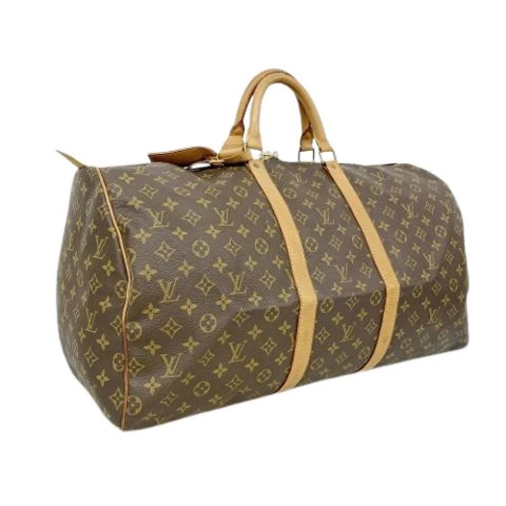 Louis Vuitton Vintage Pre-owned Keepall 55 Boston Bag - Vintage - unisex - Brun - ONE SIZE - Uld