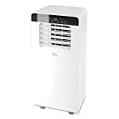 SUNTEC Mobiles lokales Klimagerät Motion 2.0 Eco R290 | Klimaanlage für Räume bis 25 qm | Abluftschlauch | Kühler und Entfeuchter mit ökologischem Kühlmittel | 7.000 BTU/h | Für Wohnung und Büro