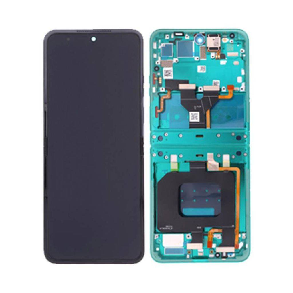 Motorola Razr 70 Huvuddisplay - Sporting Green