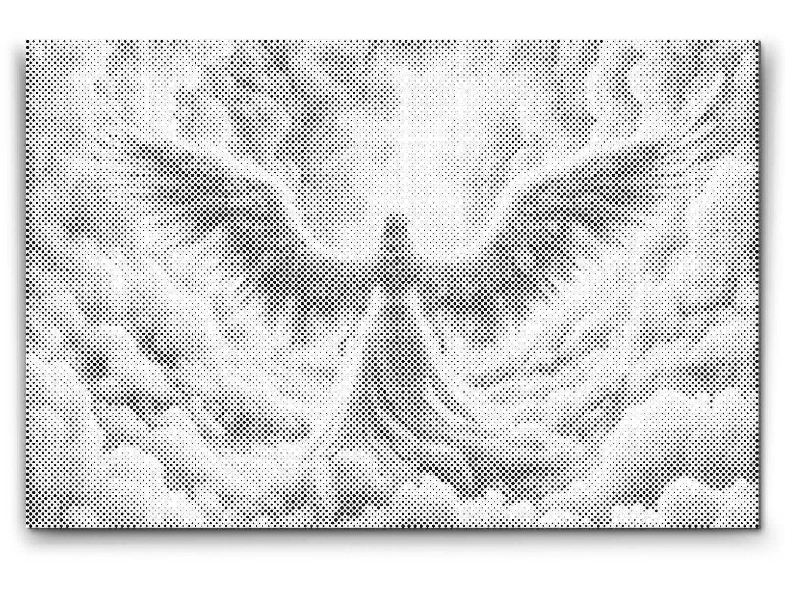 ÄNGLAVINGAR | PRICKMÅLNING - 80x120cm (32'' x 47'') / Duk - Utan ram
