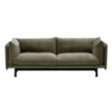 Wendelbo Kite 2 Seater Sofa L: 208 cm - Sortbejdset Eg/Roco Col. 8