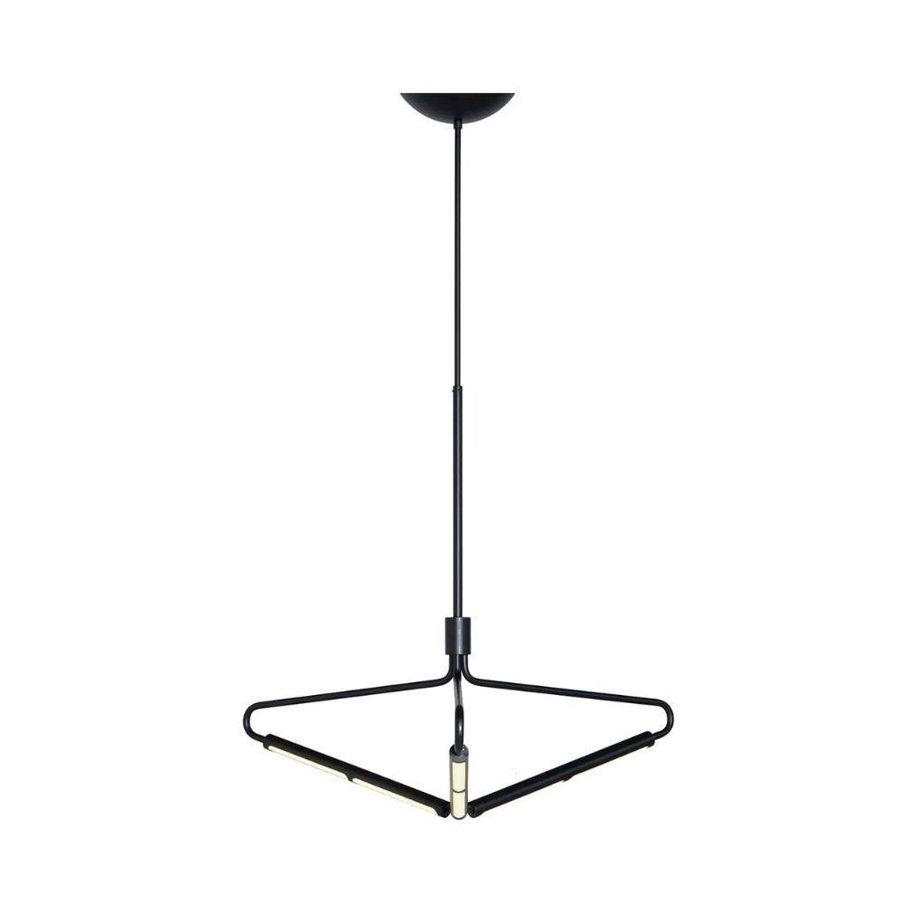 RUBN Bloomsbury ljuskrona 3 ljuskronor (H99-156,5 cm) Black