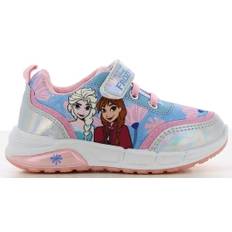 Disney - Frozen sneaker m/lys, 76-1049 - Blå/lyserød - 27