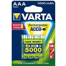 VARTA Batterien Rechargeable Accu 5703 Wiederaufladbare Batterie - AAA Mic