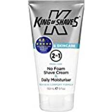 King of Shaves 2-i-1 shaving cream & fuktare för män 150 ml