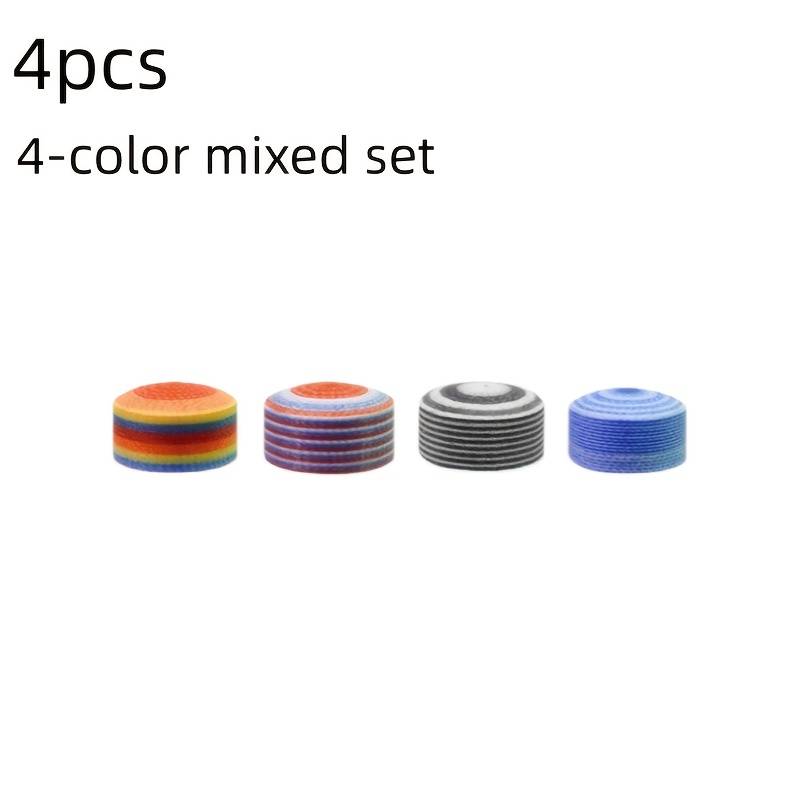 4pcs 14mm Professional Cue Tips, 8mm Thick Pool Cue Tip, Break Cue Tip Jump Cue Tip, Are Impact-resistant And Durable. Are Designed To Enhance Controllability And Make Great For Billiards Enthusiasts